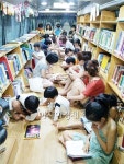 광양시,   숲속 ‘그림책버스 작은도서관’ 인기