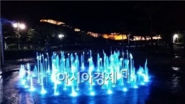 고창군, 고창천 산책로 경관조명 설치