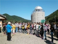 순천향매실마을 외국인 관광객 북적