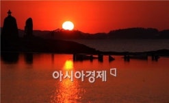 [포토]낙조 낚는 강태공