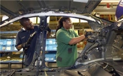 현대차공장, 美엔 없고 한국엔 있는 것