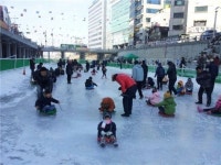 도림천 어린이 썰매장 20일 개장