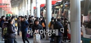 [포토]붐비는 고속터미널