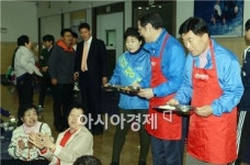 한빛여성봉사단, 어르신 무료급식봉사 실시