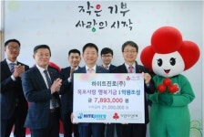 하이트진로(주) 목포지점 이웃사랑성금 전달
