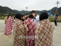 진도 여객선, 구조된 안산단원고등학교 학생들 대피현장 보니…