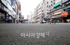 [포토]조용한 안산 중심가