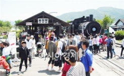 어린이날 황금연휴, 곡성 섬진강 기차마을 ‘대박’
