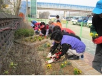 용산, 꽃향기로 가득