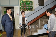 [포토]최영호 남구청장, 남구장애인협회 격려 방문