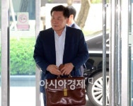 [포토]채정병 롯데카드 사장, 사장단 회의 참석