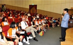 미국 워싱턴주 타코마시 중·고등학생들 노원구 방문