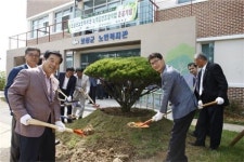 보성군, 노인복지관에 ‘녹색 힐링 숲’ 조성