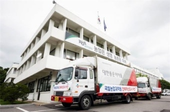 CJ대한통운, 국립농업과학원 이전 물류 운숭
