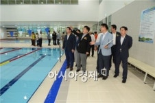 순천시, 문화건강센터 수영장 개장