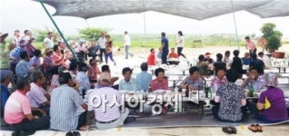 장흥군 회진면, “경로당 어르신 초청, 웰빙 여름나기 음식 제공”