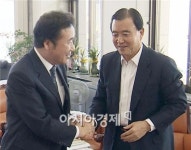 [포토]이낙연 전남사 국회예결위 방문, 전남지역 현안사업 예산지원 건의