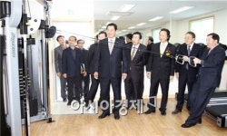 함평군 월야면 달맞이문화센터 및 공중목욕탕 준공