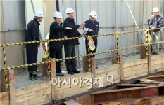 김준성 영광군수, 현안사업장 지도·점검 실시