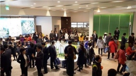 [르포]연수서해그랑블…20년만에 새 아파트 기대감 견본주택 북적