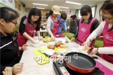 [포토]광주시 북구 보건소, 우리아이 건강간식 만들기