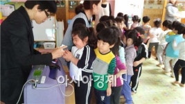 구례군, 어린이집 대상 1830손씻기 체험교육’ 실시