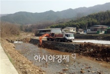 곡성군, 저비용으로 하천 혈관 청소