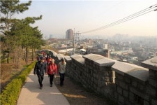 장충체육관 입구~다산 팔각정 약 1km 성곽 탐방로 조성