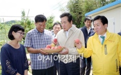 [포토]이낙연 전남도지사,  화순 능주면 풀잎농원 방문