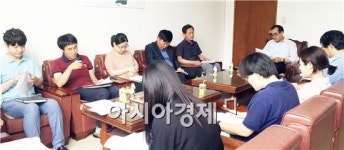 장흥군 유치면, 2015 상반기 특수시책 보고회 가져