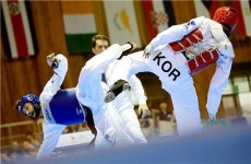 [광주 U대회]男 태권도, 겨루기 첫 금메달…유종의 미