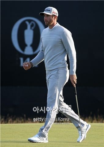 [디오픈] 존슨, 선두 