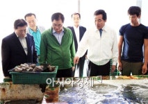 이낙연 전남도지사, 청년 귀어인 사업 현장 방문