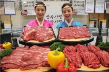 [포토]이마트, 대형마트 최초 경주천년한우 판매