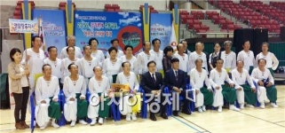 장흥군 실버댄스팀 가는 곳마다 ‘대상’잔치