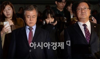 [포토]고개숙인 문재인 대표
