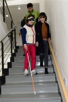 [포토]광주 남구, 장애인식 개선 체험 교육실시