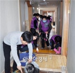 전남도청 자원봉사단, 나주서 올해 첫 봉사활동