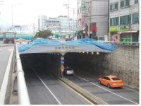 상봉지하차도 경관 밝아져