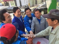 인기 개그맨 양원경 서구갑 송갑석 후보 필승 지원
