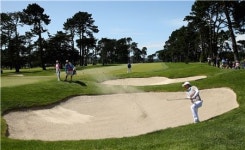 [재미있는 골프규칙] 벙커에서 스탠스 만들면?