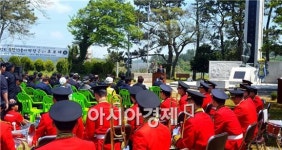 완도군, 제2회 육탄10용사 박창근 상사 추모제 개최
