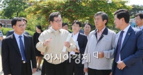 이낙연 전남도지사, 창조농업 선도고교 선정 호남원예고 방문