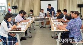 [포토]광주 남구, 달뫼 달팽이 새뜰마을 추진협의체회의
