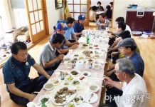 장흥종합사회복지관, 경로당 무료급식