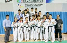 호남대 태권도경호학과,2016전주오픈국제태권도대회’금2, 동4