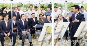 이낙연 전남지사,“영암, 조선업 일구고, 미래 드론산업 꿈꾸는 곳”