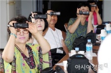 [포토]광주시 북구, 중흥2동 마을영화 만들기
