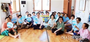 신우철 완도군수, 무더위쉼터 점검하고 어르신들 안부 살펴...