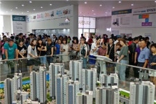 청라 한양수자인 레이크블루 견본주택 3만5000명 성황